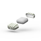 Sage Stripes Apple AirPods Tough Case