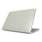 Sage Stripes MacBook Case
