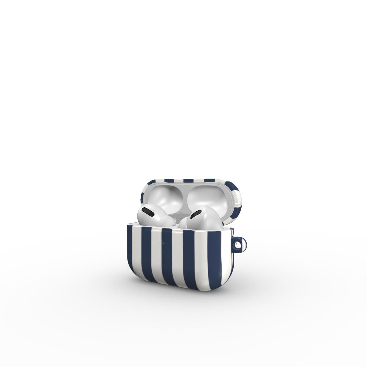 Navy Stripes (Breton) Apple AirPods Tough Case
