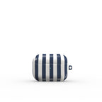 Navy Stripes (Breton) Apple AirPods Tough Case
