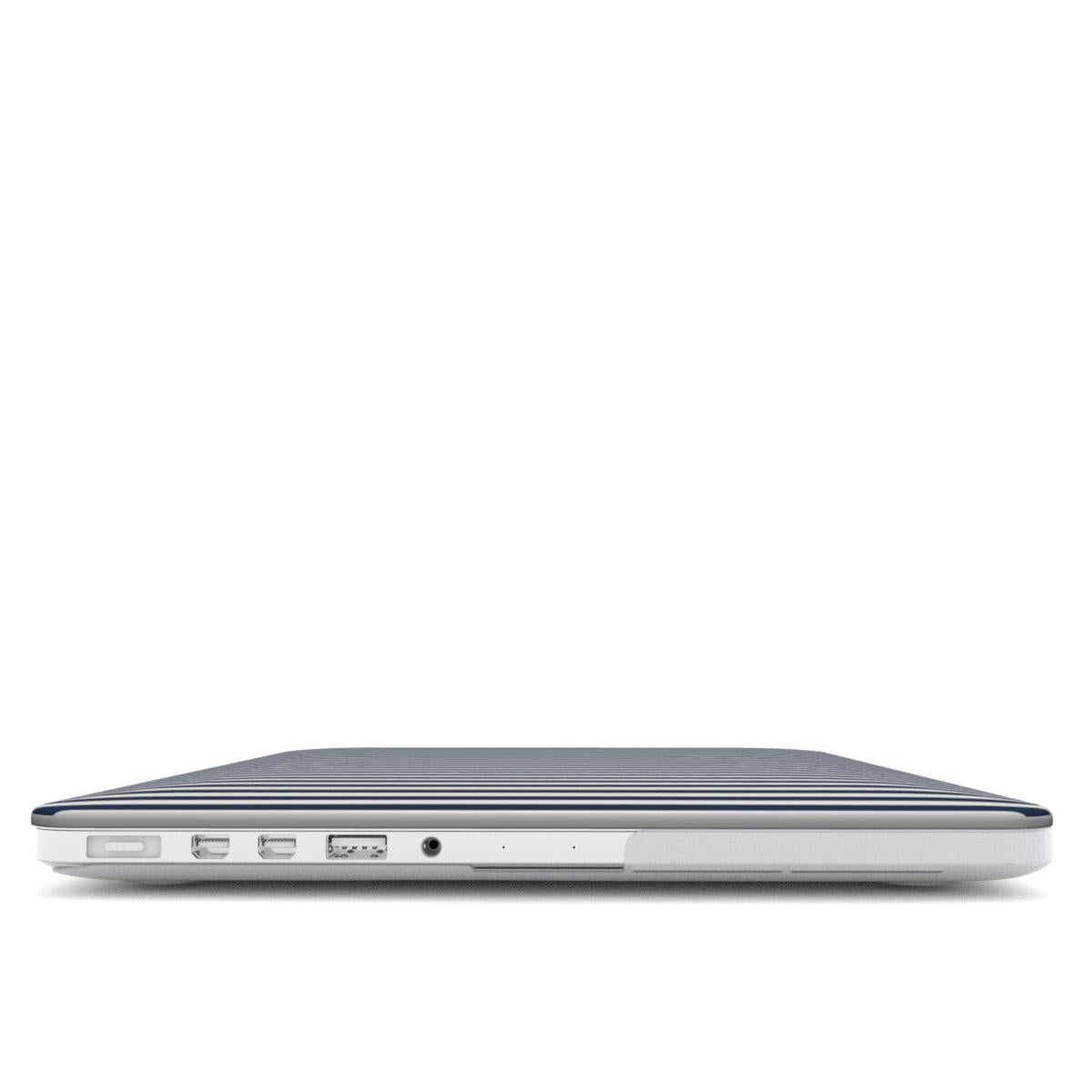 Navy Stripes (Breton) MacBook Case