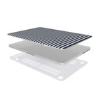 Navy Stripes (Breton) MacBook Case