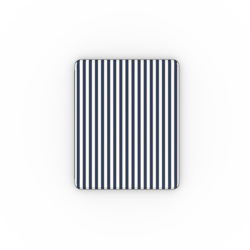 Navy Stripes (Breton) Apple iPad Case