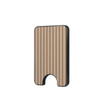 Sand and Clay Stripes Magnetic wallet