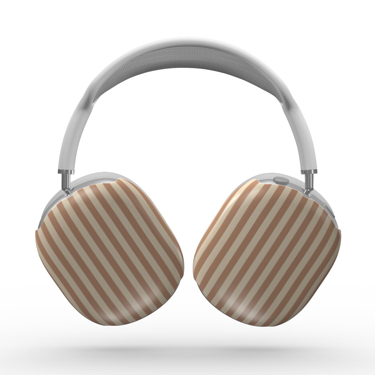 Sand and Clay Stripes Apple AirPods Max Tough Case