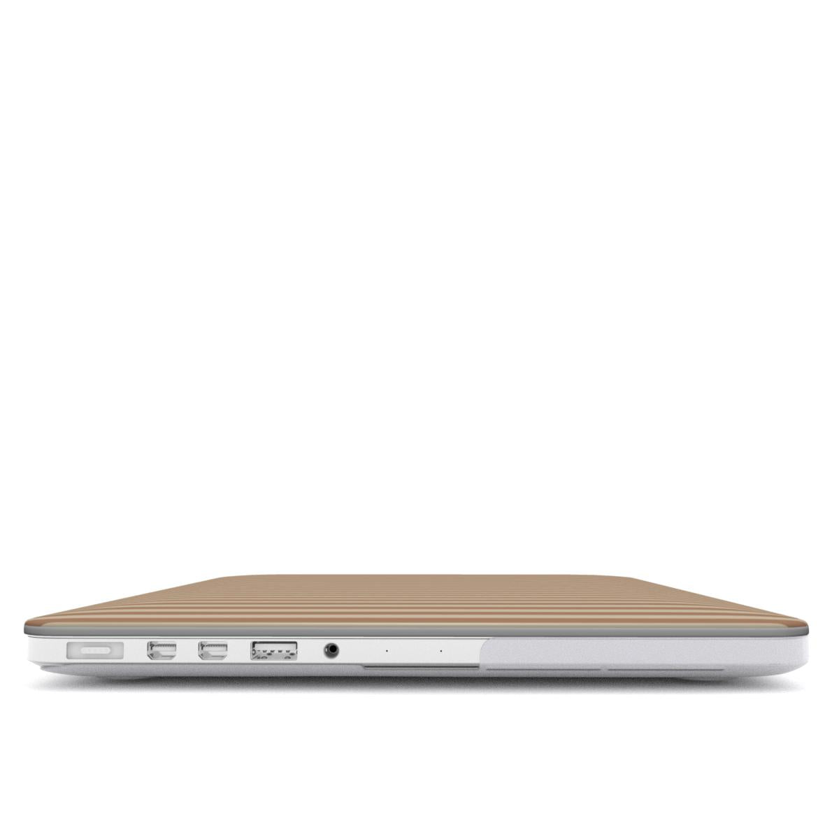 Sand and Clay Stripes MacBook Case