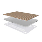 Sand and Clay Stripes MacBook Case
