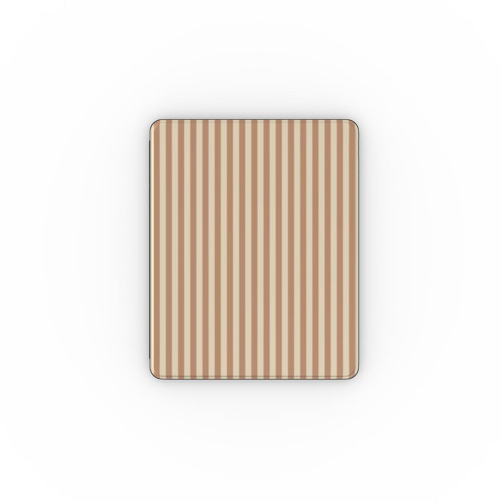 Sand and Clay Stripes Apple iPad Case