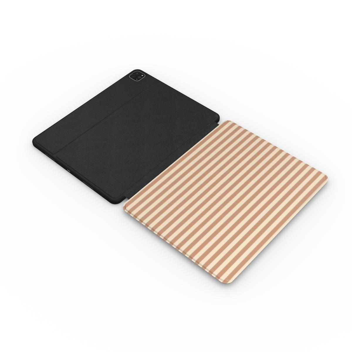 Sand and Clay Stripes Apple iPad Case