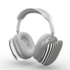 Black and White Stripes Apple AirPods Max Tough Case