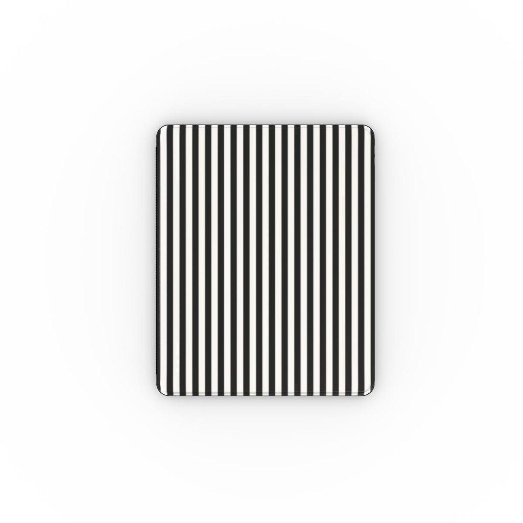 Black and White Stripes Apple iPad Case