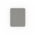 Black and White Stripes Apple iPad Case