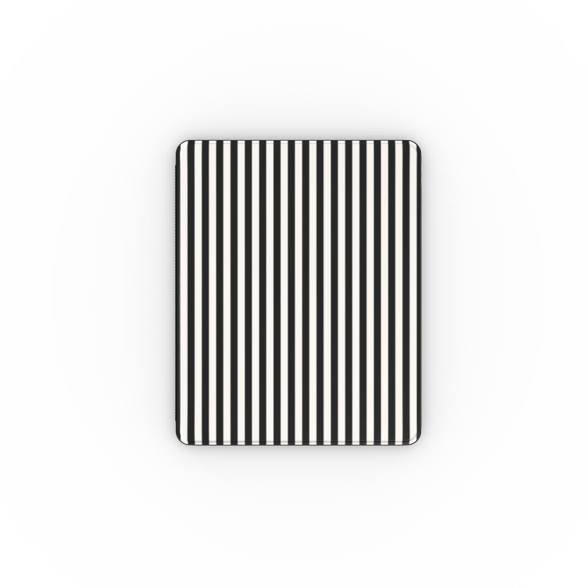 Black and White Stripes Apple iPad Case