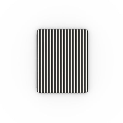 Black and White Stripes Apple iPad Case