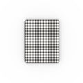 Charcoal Gingham Apple iPad Case