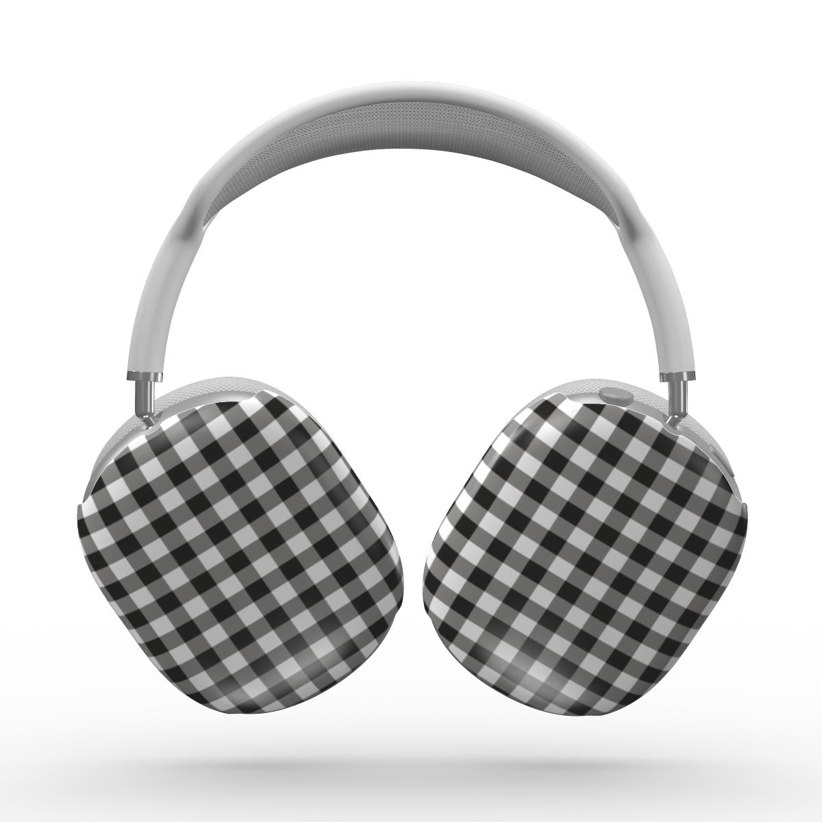 Blank and White Gingham Apple AirPods Max Tough Case