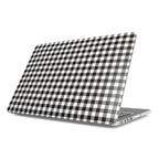 Blank and White Gingham MacBook Case