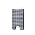 Navy Houndstooth Magnetic Wallet, 3D product render