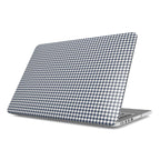Navy Houndstooth MacBook Case, 3D product render