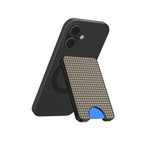 Sand Houndstooth Magnetic Wallet, 3D product render