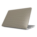 Sand Houndstooth MacBook Case, 3D product render