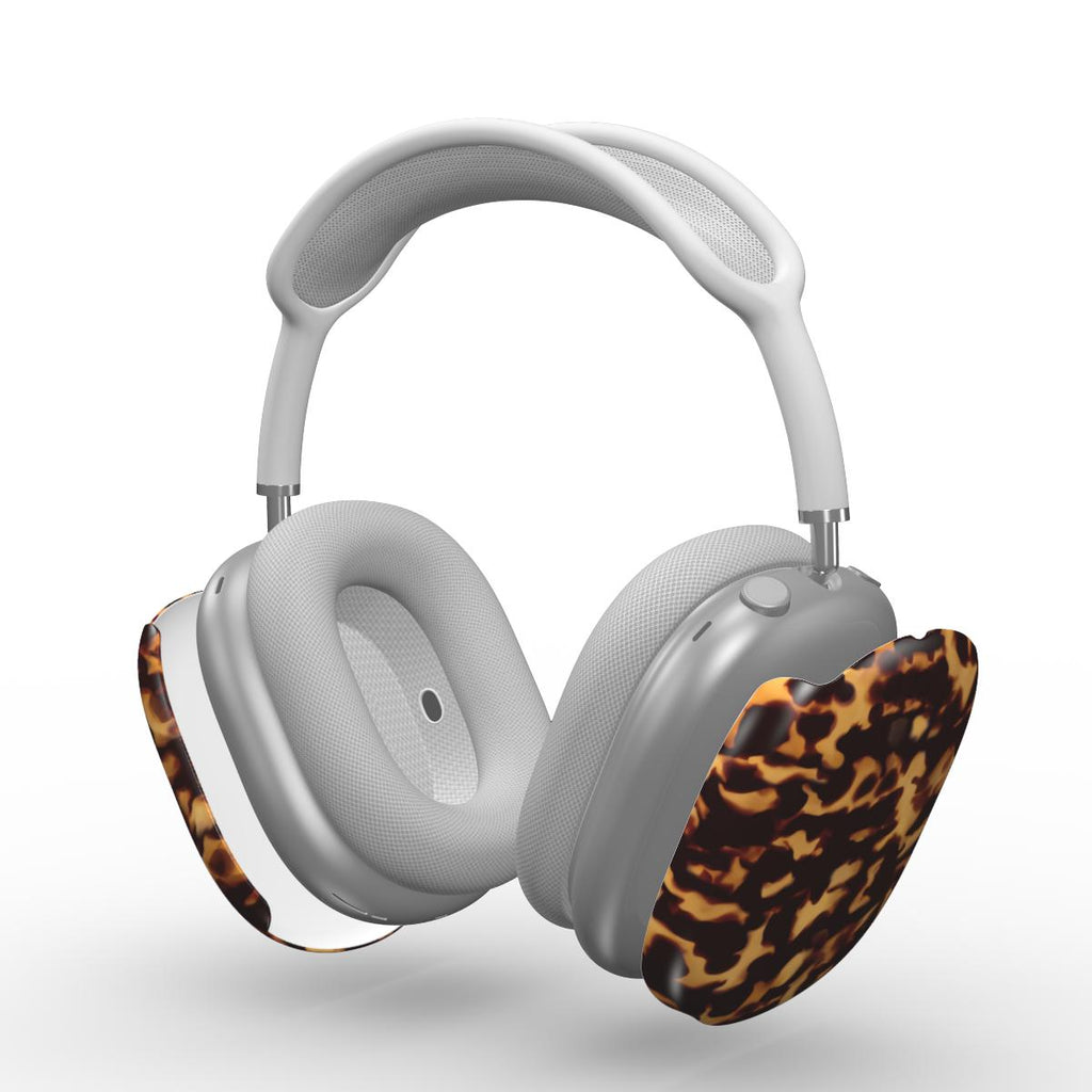 Classic Tortoiseshell Apple AirPods Max Tough Case — side profile