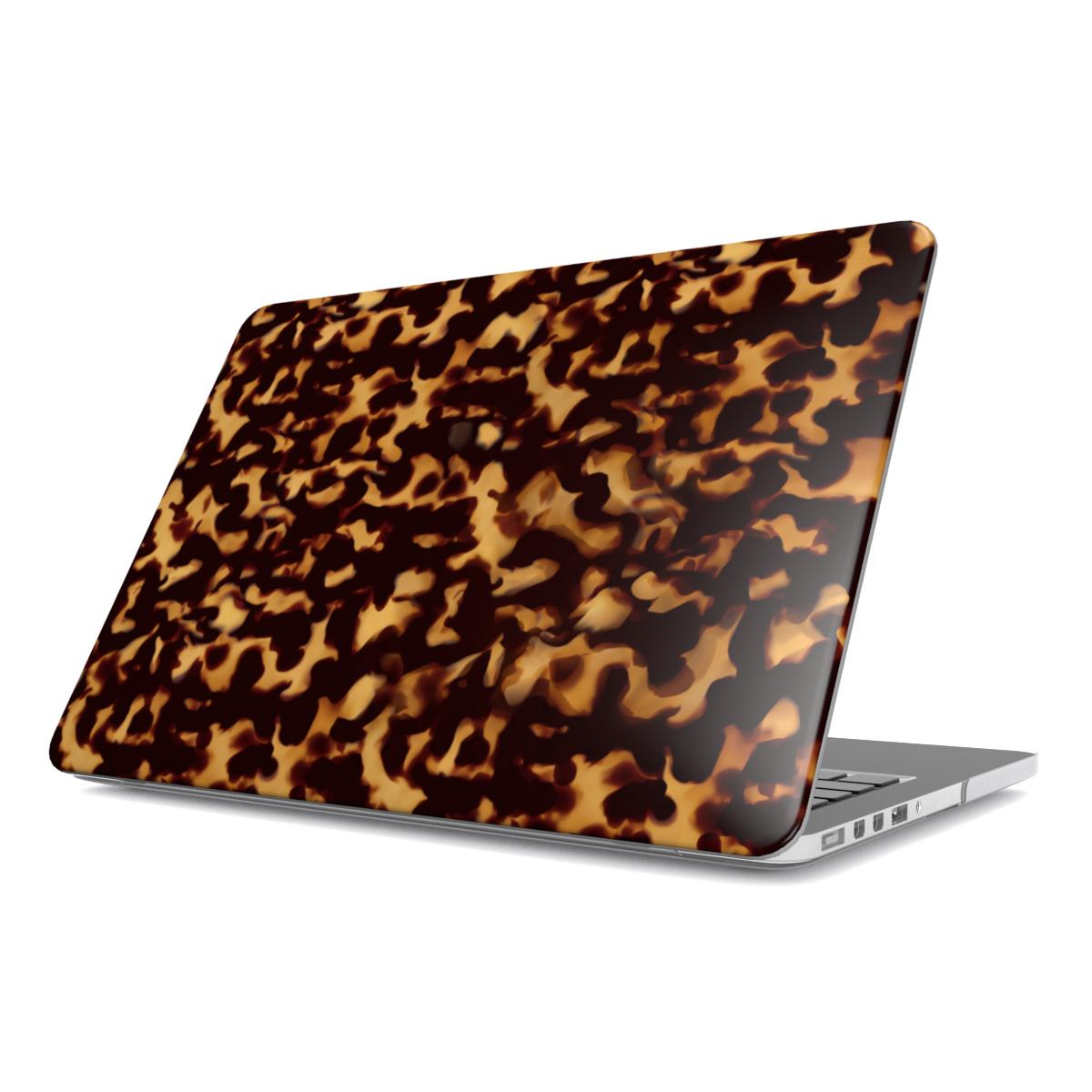 Classic Tortoiseshell MacBook Case, 3D product render