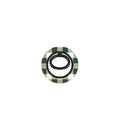 Deep Forest Gingham Ring Holder, product photo on a white background