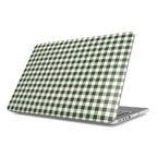 Deep Forest Gingham MacBook Case, 3D product render