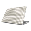 Stone Gingham MacBook Case, 3D product render