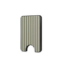 Olive Stripes Magnetic wallet