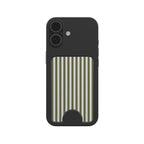 Olive Stripes Magnetic wallet