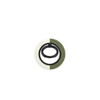 Olive Stripes Ring Holder