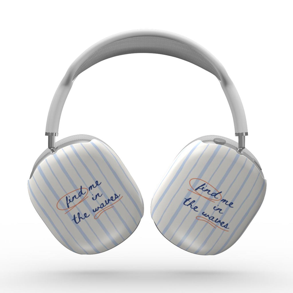 Blue bikini coastal Apple AirPods Max Tough Case