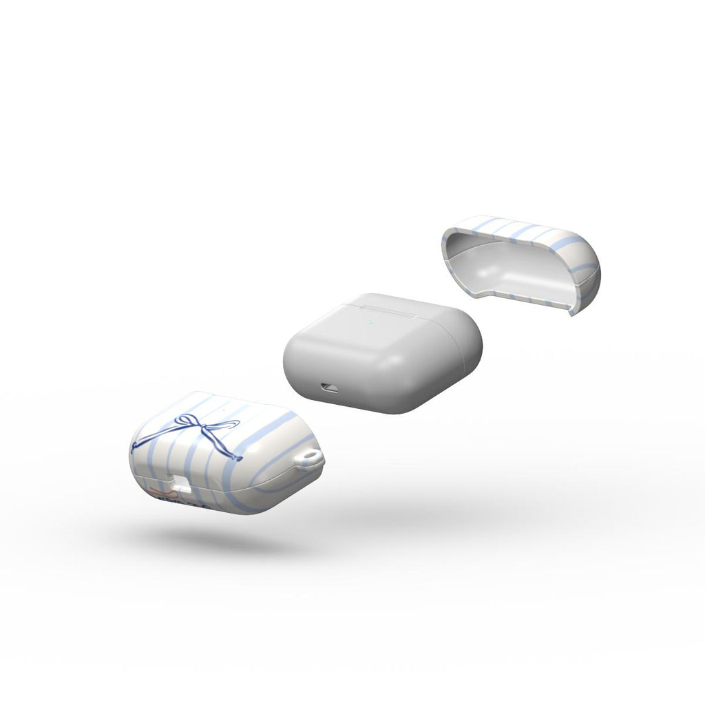 Blue bikini coastal Apple AirPods Tough Case
