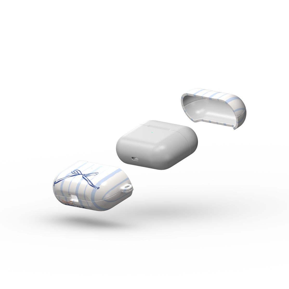 Blue bikini coastal Apple AirPods Tough Case