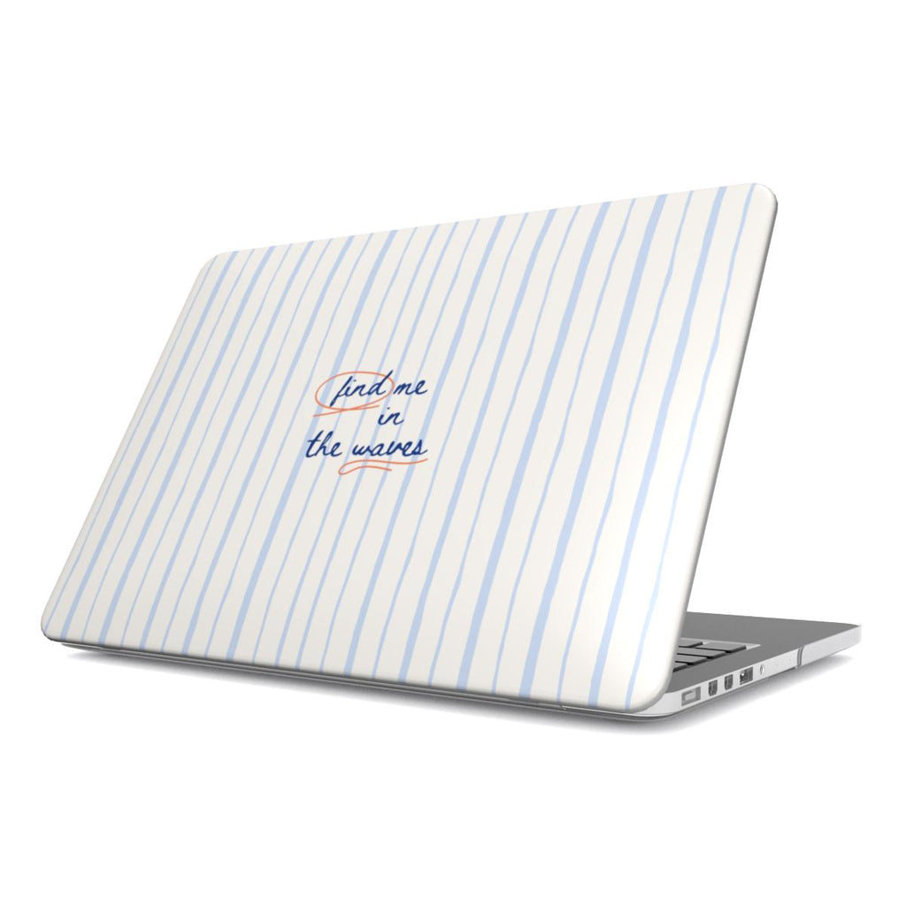 Blue bikini coastal MacBook Case