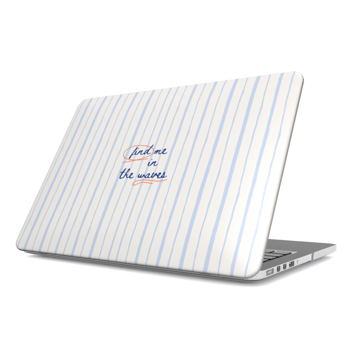 Blue bikini coastal MacBook Case