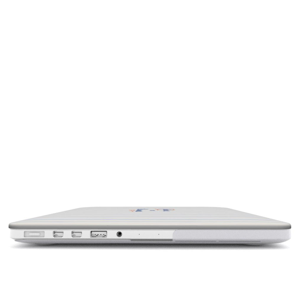 Blue bikini coastal MacBook Case