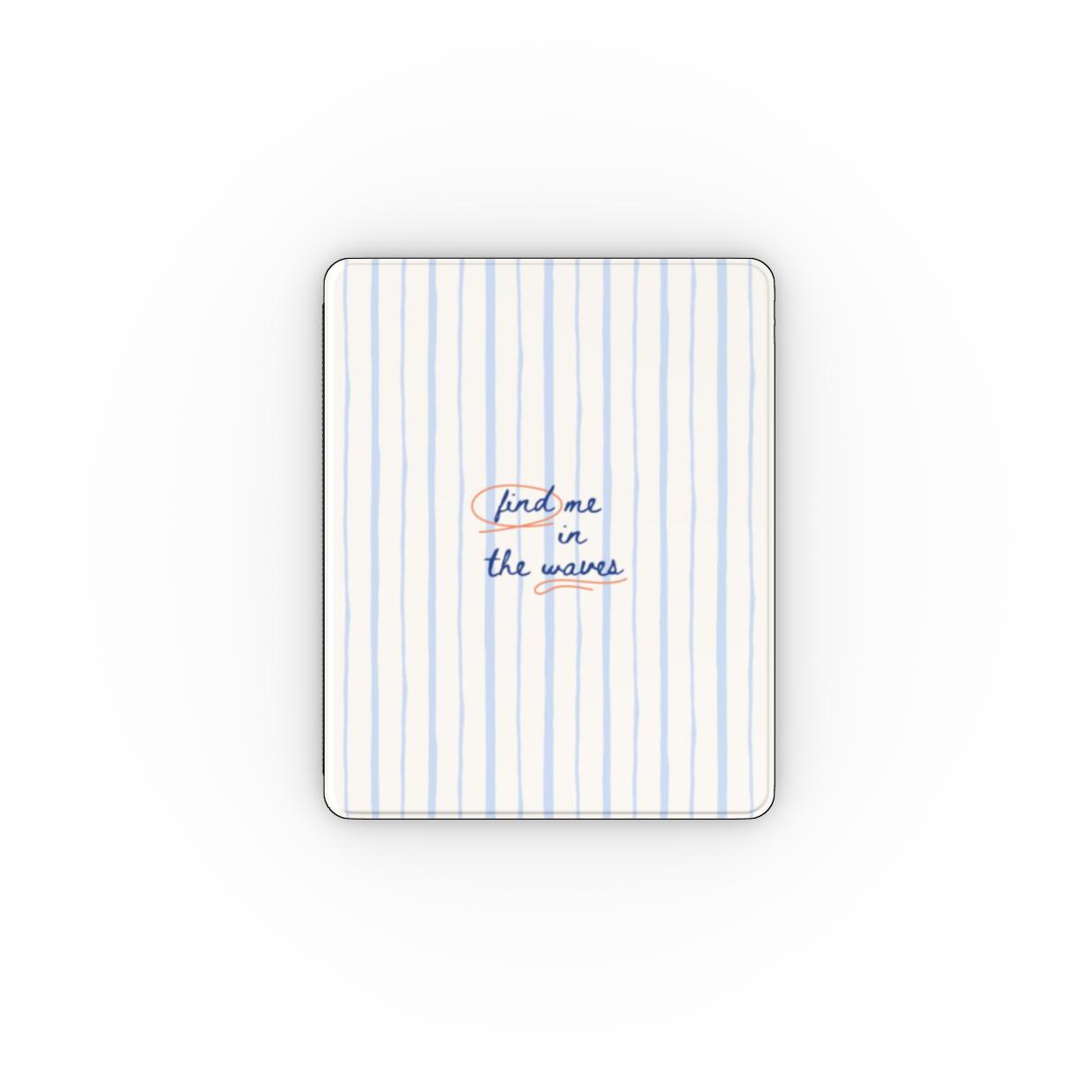 Blue bikini coastal Apple iPad Case