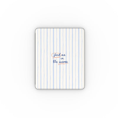 Blue bikini coastal Apple iPad Case