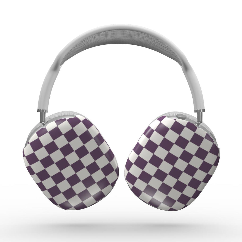 Plum Checkedboard Apple AirPods Max Tough Case