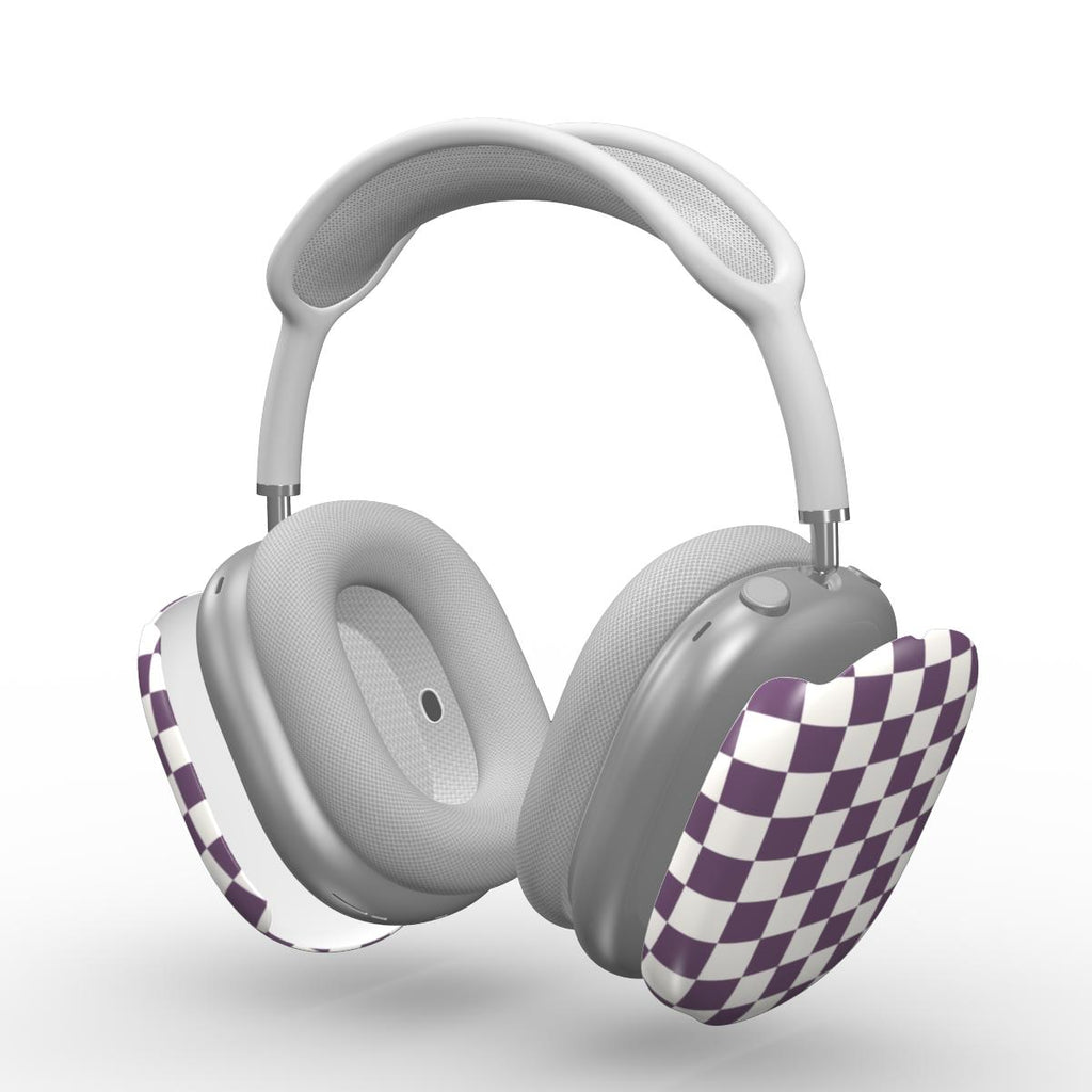 Plum Checkedboard Apple AirPods Max Tough Case