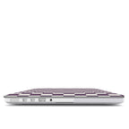 Plum Checkedboard MacBook Case