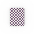 Plum Checkedboard Apple iPad Case