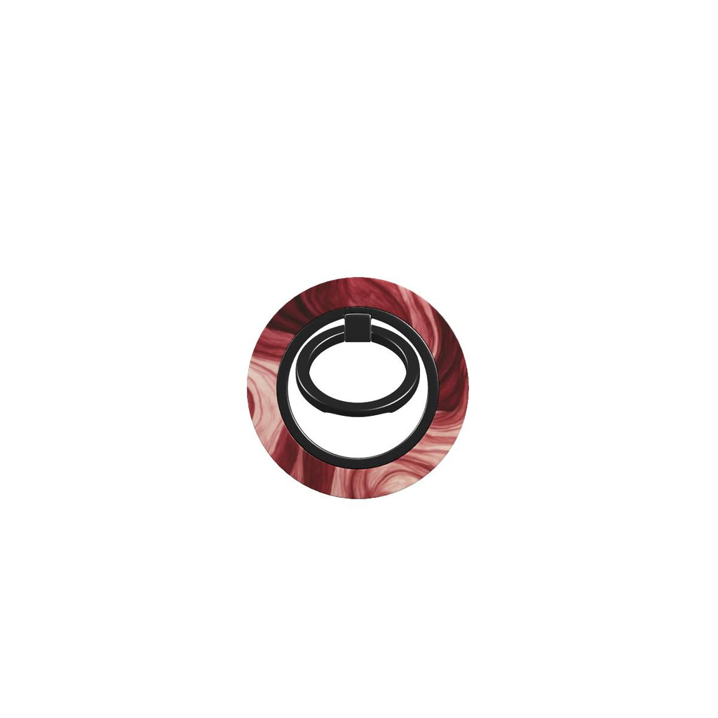 Maroon Burgundy Abstract Ring Holder