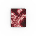 Maroon Burgundy Abstract Apple iPad Case