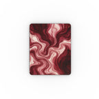 Maroon Burgundy Abstract Apple iPad Case