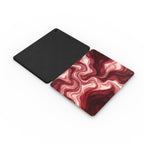 Maroon Burgundy Abstract Apple iPad Case