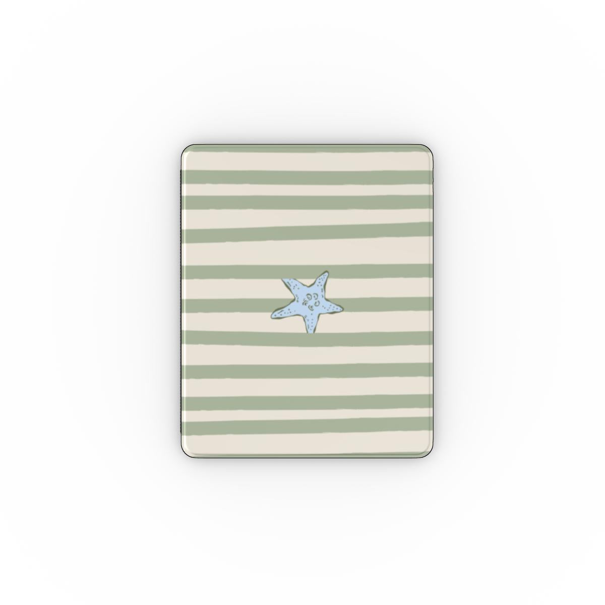 Sage starfish coastal Apple iPad Case